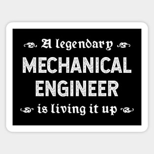 A Legendary Mechanical Engineer Is Living It Up Sticker